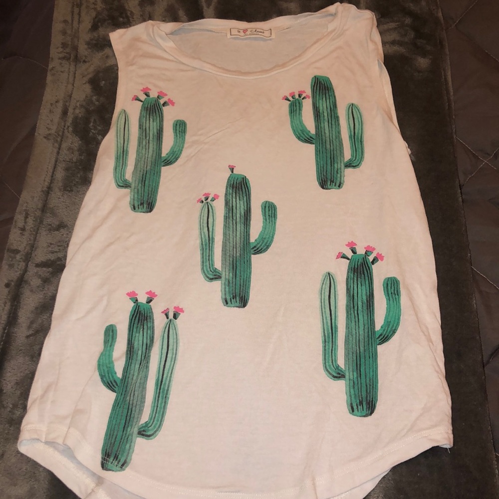 Cactus muscle tank